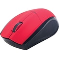Staples® Wireless Mouse, Red