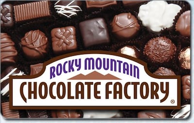 Rocky Mountain Chocolates Gift Card $25