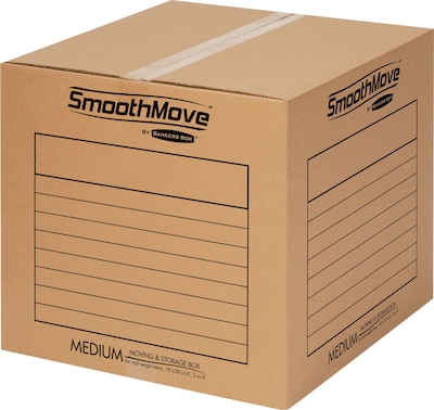 Bankers Box SmoothMove 18 x 18 Moving Box, 20/Bundle (7713901)