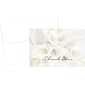 Great Papers® White Calla Lilies Thank You Cards, 50/Pack