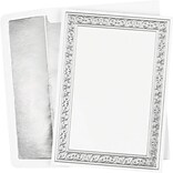 Great Papers® Silver Filigree Invitation Kit, 25/Pack