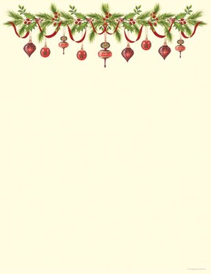 Great Papers® Holiday Stationery Grandmas Ornaments, 80/Count (2011862)