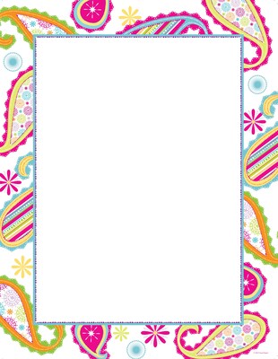 Great Papers® Patterned Paisley Letterhead, 80/Pack