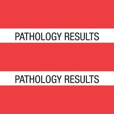 Medical Arts Press® Large Chart Divider Tabs; Pathology Results, Red