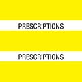 Medical Arts Press® Large Chart Divider Tabs, Prescriptions, Yellow