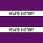 Medical Arts Press® Large Chart Divider Tabs, Health History, Purple