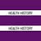 Medical Arts Press® Large Chart Divider Tabs, Health History, Purple