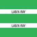 Medical Arts Press® Large Chart Divider Tabs, Lab/X-Ray, Lt. Green