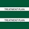 Medical Arts Press® Large Chart Divider Tabs, Treatment Plan, Dk. Green