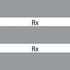 Medical Arts Press® Large Chart Divider Tabs, Rx, Gray