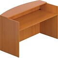 Offices To Go® Superior Laminate Reception Desk Shell, American Cherry, 42H x 71W x 30D