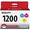 Canon 1200 Cyan/Magenta/Yellow Ink Cartridge, 3/Pack (9232B005)