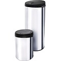 ModernHome Motion Activated Stainless Steel Trash Cans, Set of 2