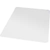 Quill Brand® Chairmat, For Flat-Pile Carpets, No Lip, Rectangular, 46 x 60