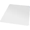 Quill Brand® BerberMat Carpet Chair Mat, 46 x 60, Crystal Clear (20234-CC)