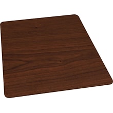 Quill Brand® Cherry Laminate Chairmat, For Hard Floors, No Lip, Rectangular, 36 x 48