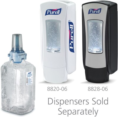 PURELL Advanced 70% Alcohol Gel Hand Sanitizer Refill for ADX 12 Dispenser, 1200 mL., 3/Carton (8803-03)