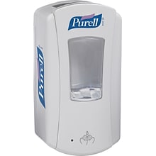 PURELL LTX AutomaticTouch Free Hand Sanitizer Dispenser, 1200 mL, White (1920-04)