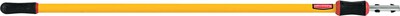 Rubbermaid Hygen 48-96 Quick-Connect Extension Pole, Aluminum, Yellow