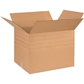 26(L) x 20(W) x 20(H) Multi-Depth Shipping Boxes, 32 ECT, Brown (MDHD262020)