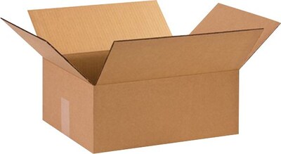 15 x 12 x 6 Shipping Boxes, 32 ECT, Brown, 500/Pallet (15126PL)