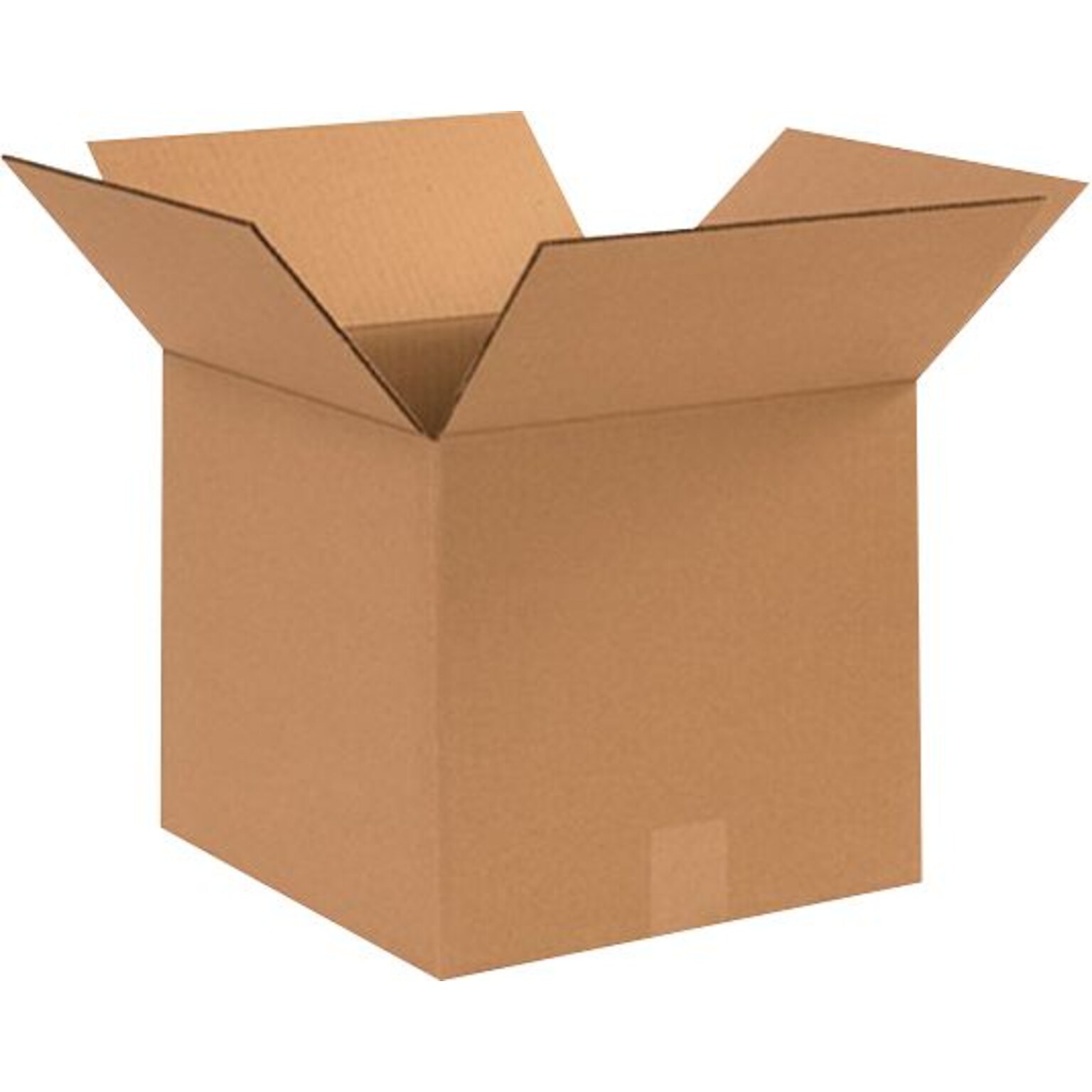 12Lx12Wx11H(D) Single-Wall Corrugated Boxes, Brown, 25 Boxes/Bundle