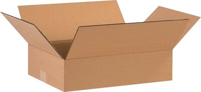 16 x 12 x 4 Shipping Boxes, 32 ECT, Brown, 375/Pallet (16124PL)