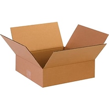 13 x 13 x 4 Shipping Boxes, 32 ECT, Brown, 250/Pallet (13134PL)