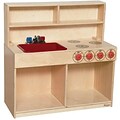 Wood Designs™ Tot Furniture Plywood Tot 3-N-1 Kitchen