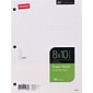 Staples® Graph Paper, 8" x 10.5", 80 Sheets/Pack, 24/Carton (40476CT)
