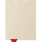 Medical Arts Press® Position 2 Colored End-Tab Chart Dividers, Prescriptions, Red
