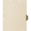Medical Arts Press® Position 4 Colored Side-Tab Chart Dividers, X-Ray, Gray