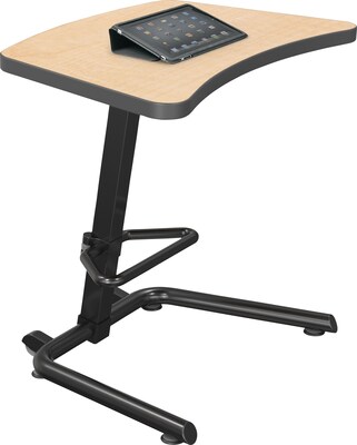 BALT Up-Rite Student 43"H Adjustable Desk, Laminate (90532-7909-BK)