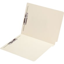 Medical Arts Press® Economy End-Tab File Folders, 2-Fasteners, Letter, Manila, 50/Bx (52385)