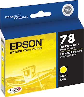 Epson T78 Yellow Standard Yield Ink Cartridge