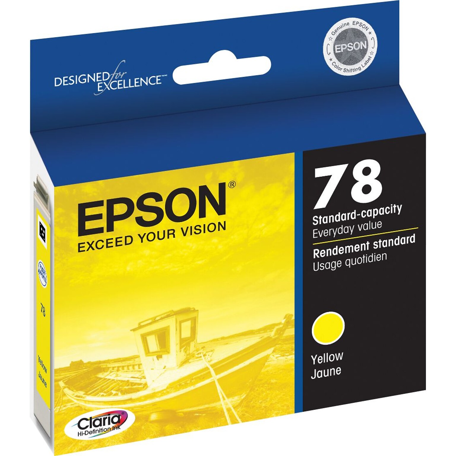 Epson T78 Yellow Standard Yield Ink Cartridge