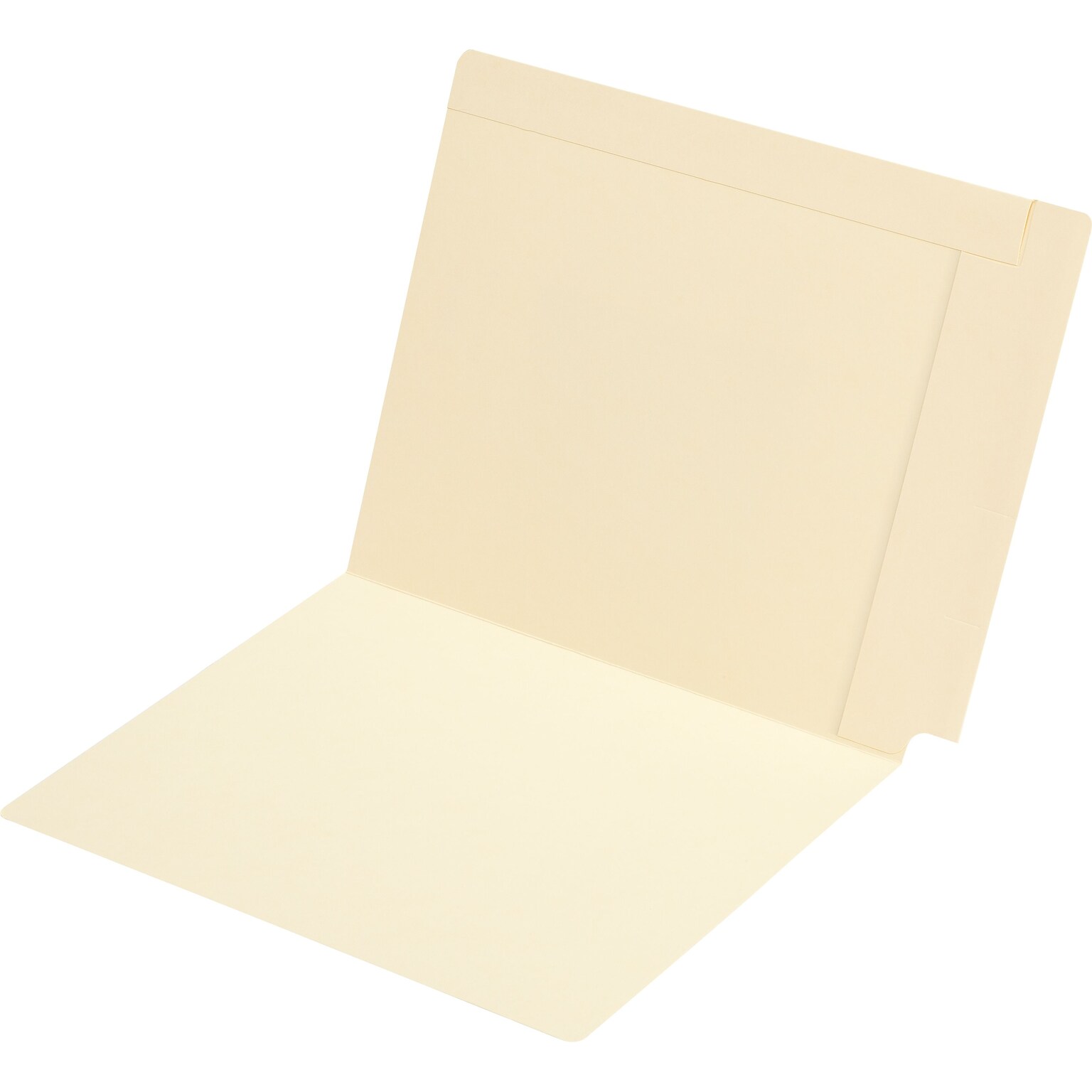 Medical Arts Press® Heavy-Duty Reinforced End-Tab Folders, Letter, Manila, 50/Bx (52395)