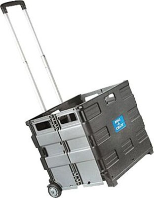 Quill Brand® Expanding Crate on Wheels, 16Hx18-1/4Wx15D