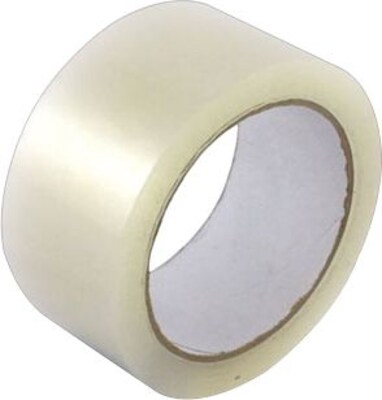 SI Products Acrylic Carton Sealing Tape, 3 x 110 Yards, Clear, 24/Carton (401-3x110)