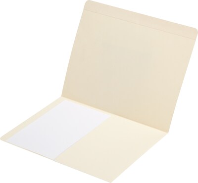 Medical Arts Press Letter Size Top-Tab Manila File Folders; Full Cut, 1/2 Pocket, 50/Box (31437)