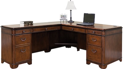 Martin Furniture Kensington Office Collection; Desk for LHF Keyboard Return