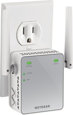 Netgear N300 WiFi Range Extender,  Essentials Edition