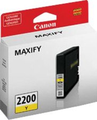 Canon 2200 Yellow Standard Yield Ink Cartridge (9306B001)