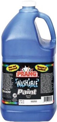 Prang Washable Tempera Paint, Blue, 128 oz. (10605)