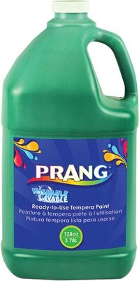 Prang Washable Tempera Paint, Green, 128 oz. (10604)