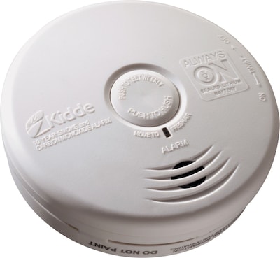 Kidde Kitchen Smoke and Carbon Monoxide Sealed Battery Alarm, Lithium-Ion Battery, Each (21010071)