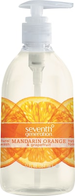 Seventh Generation™ Natural Hand Soap, Mandarin Orange & Grapefruit, 12 oz. Pump Bottle (22925)