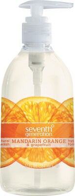 Seventh Generation™ Natural Hand Soap, Mandarin Orange & Grapefruit, 12 oz. Pump Bottle (22925)