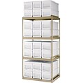 Edsal® Rivet Lock Storage Rack; 84Hx42Wx30D, 48-Box Capacity