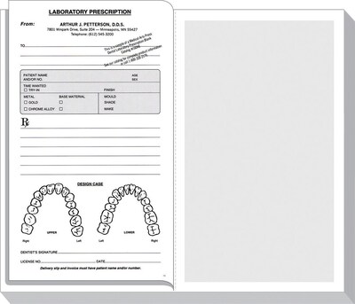 Medical Arts Press® Dental Lab Rx Blanks